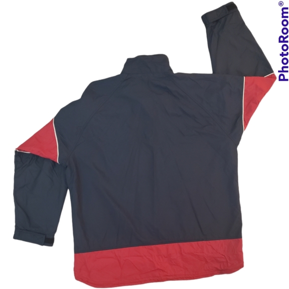 Vintage Sims Board Company 1/4 Zip up Windbreaker Jacket - Picture 2 of 5